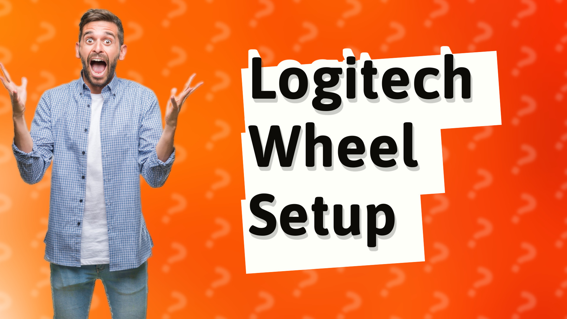 Logitech Wheel Setup