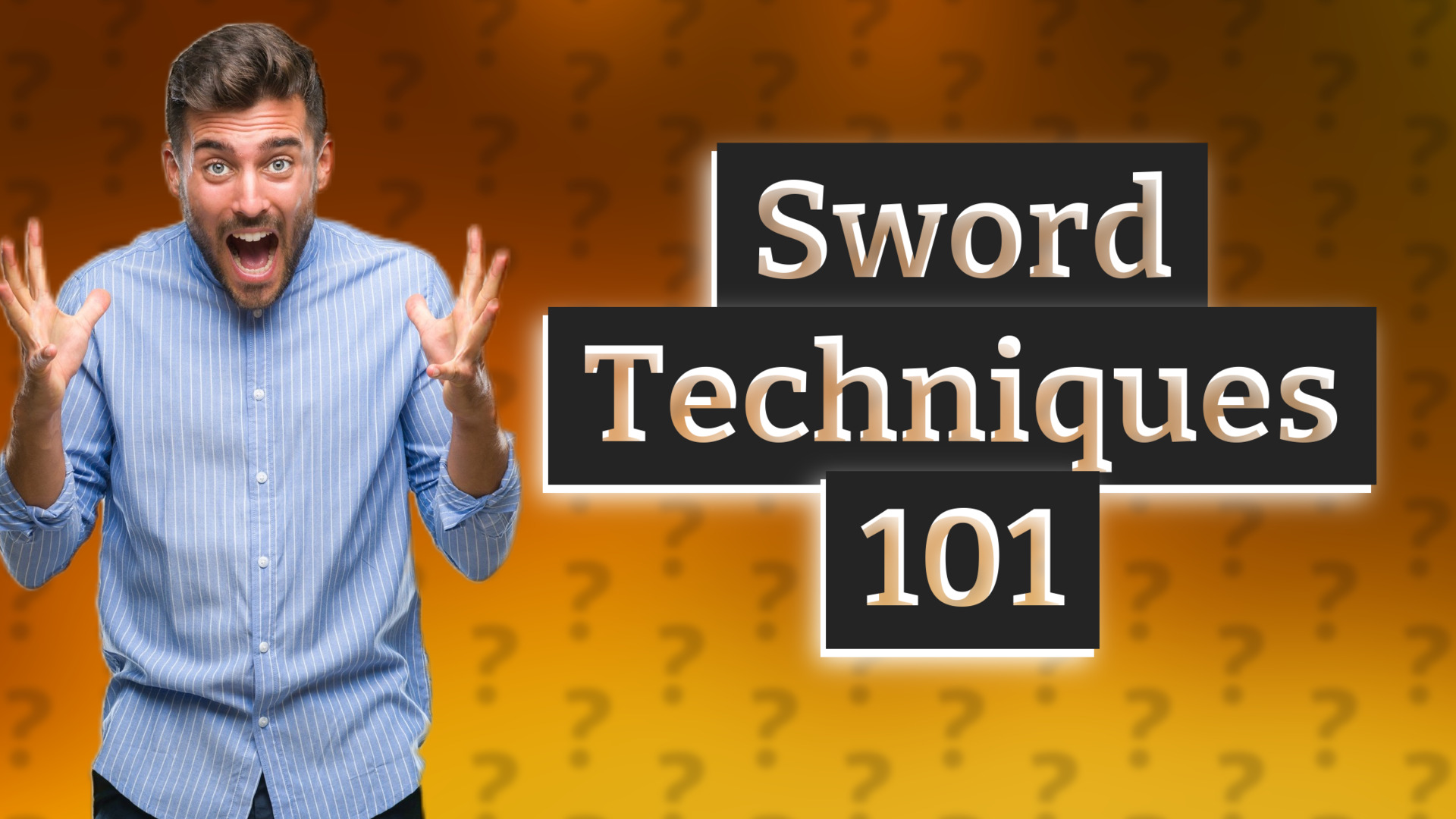 Sword Techniques 101