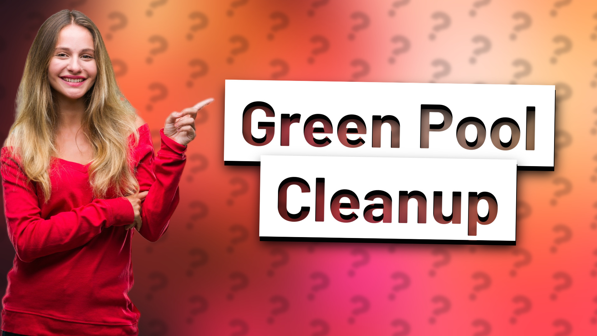 Green Pool Cleanup