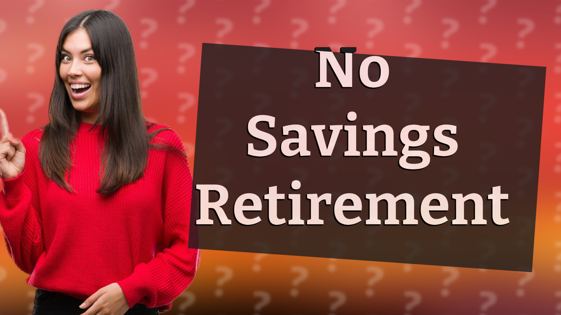 No Savings Retirement