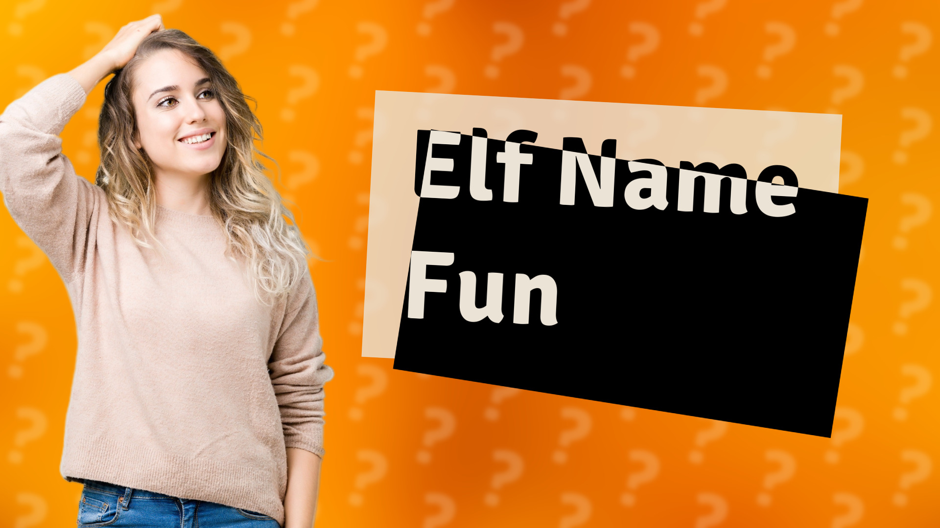 Elf Name Fun