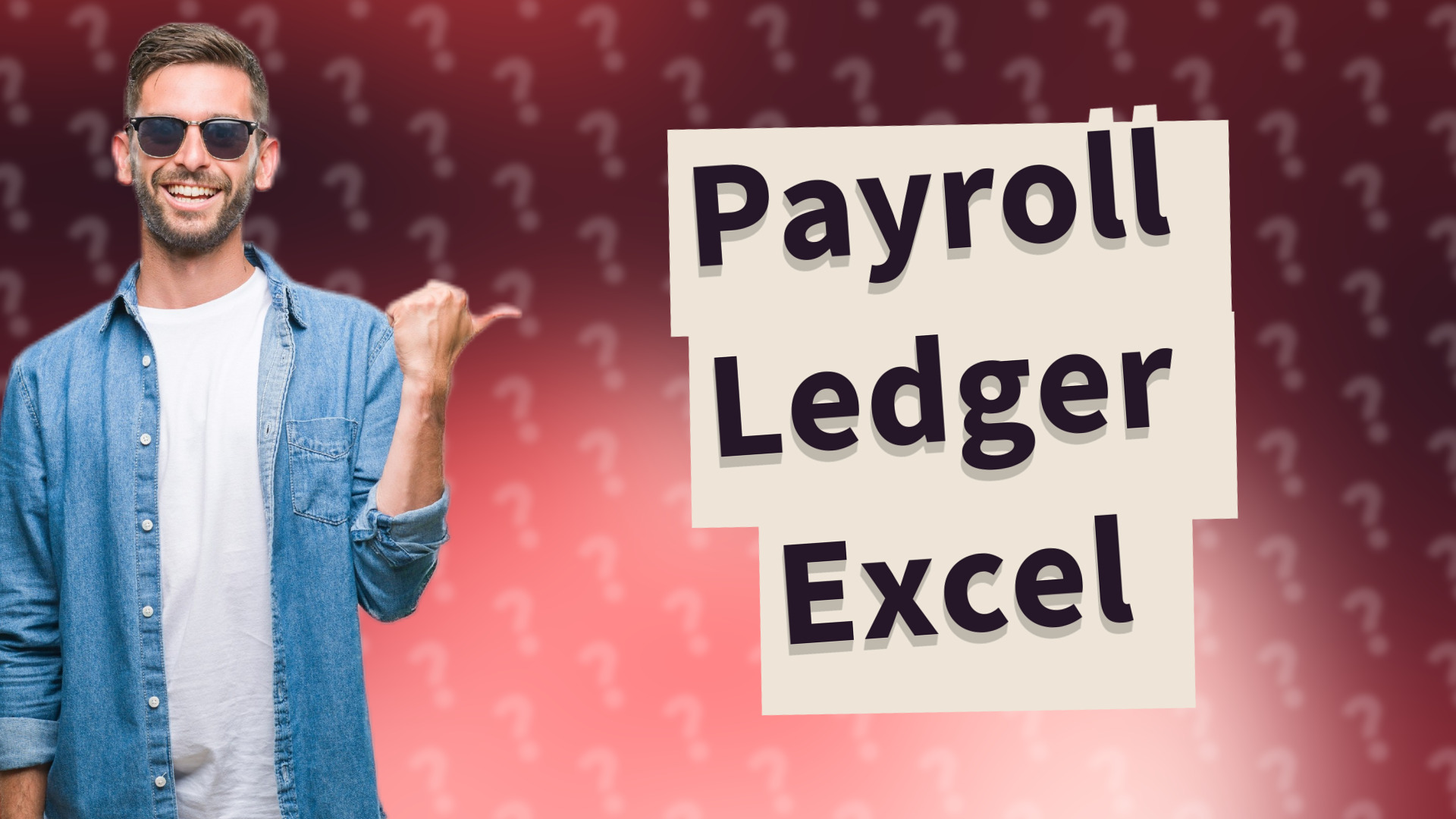 Payroll Ledger Excel