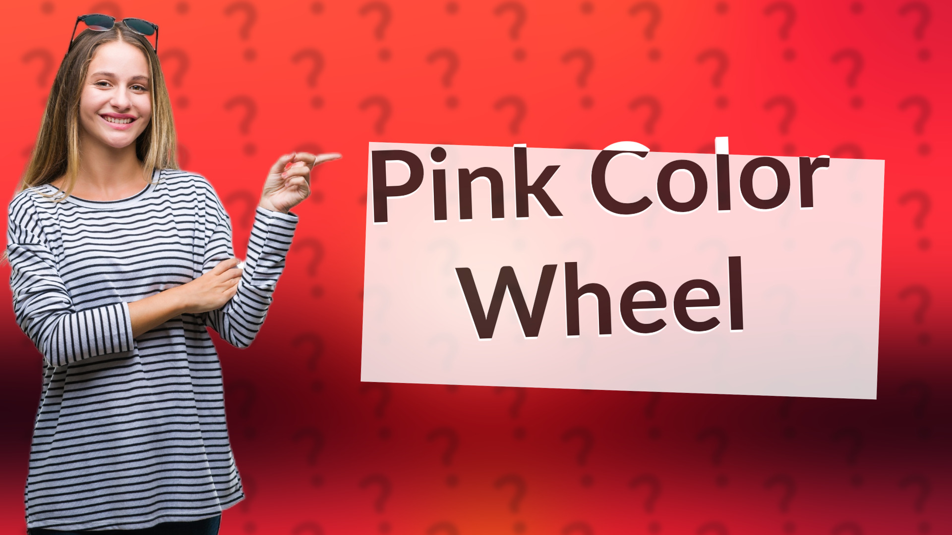 Pink Color Wheel