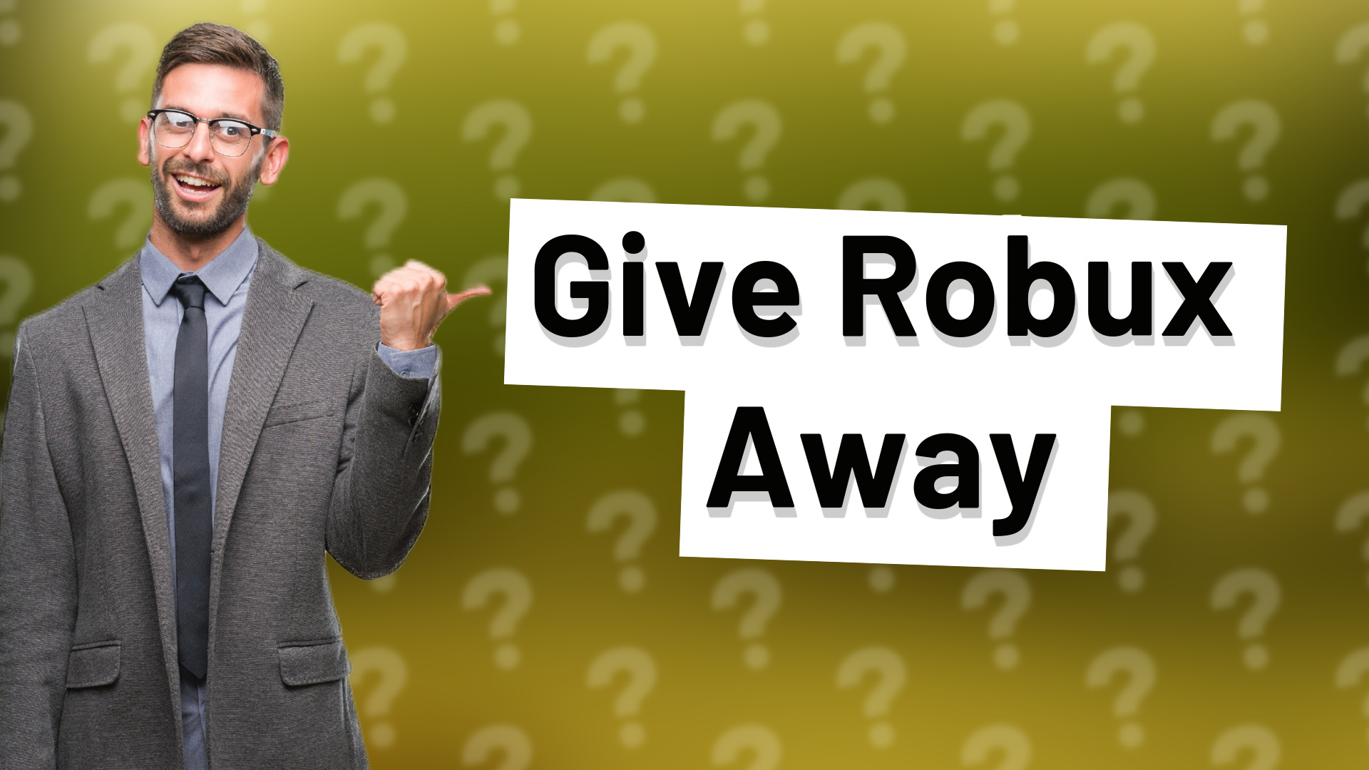 Give Robux Away