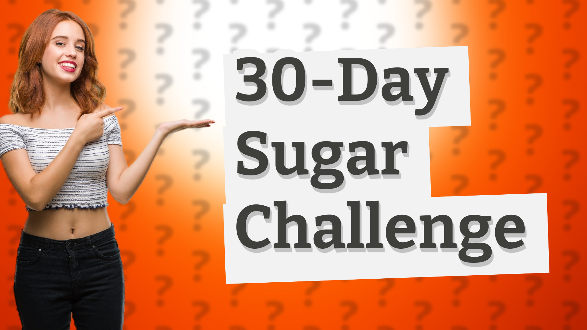 30-Day Sugar Challenge