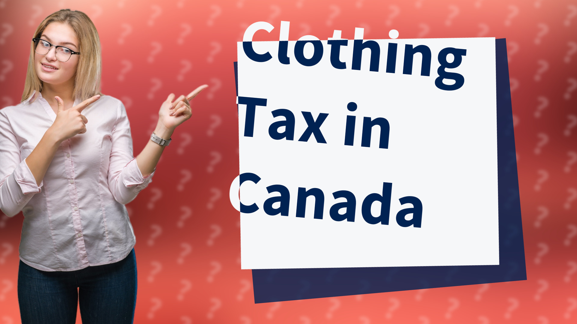 Clothing Tax in Canada