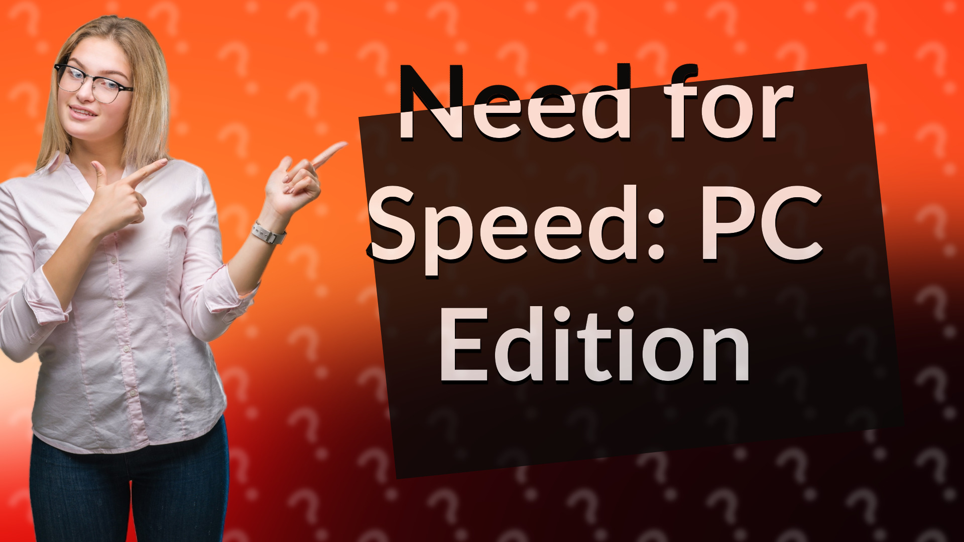 Need for Speed: PC Edition