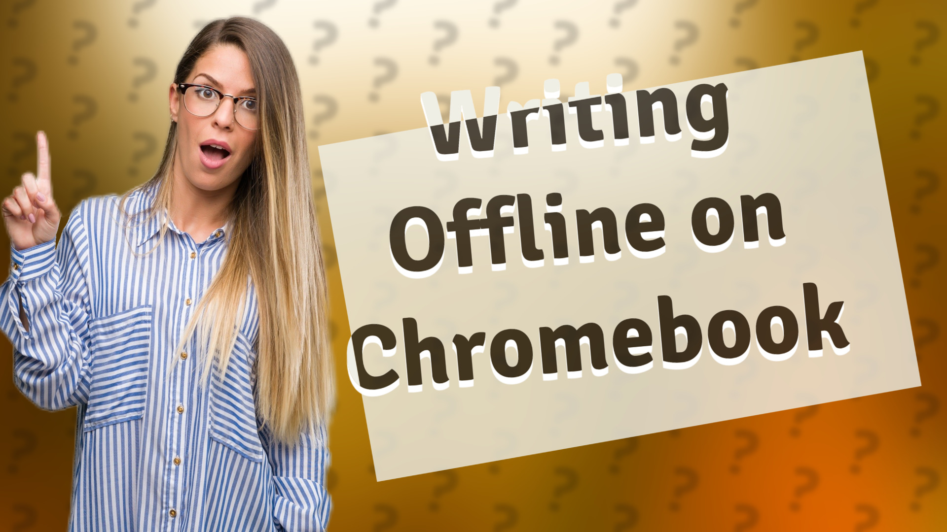 Writing Offline on Chromebook