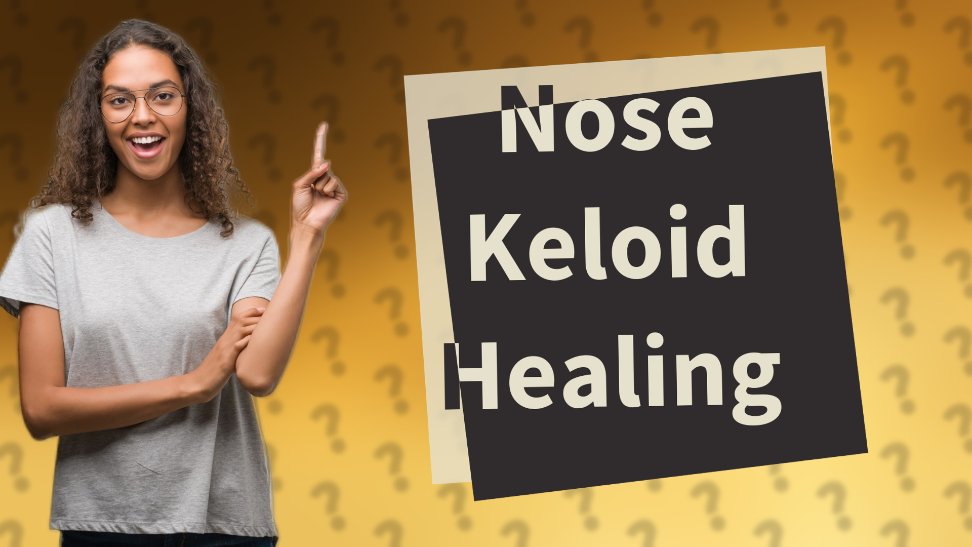 Nose Keloid Healing