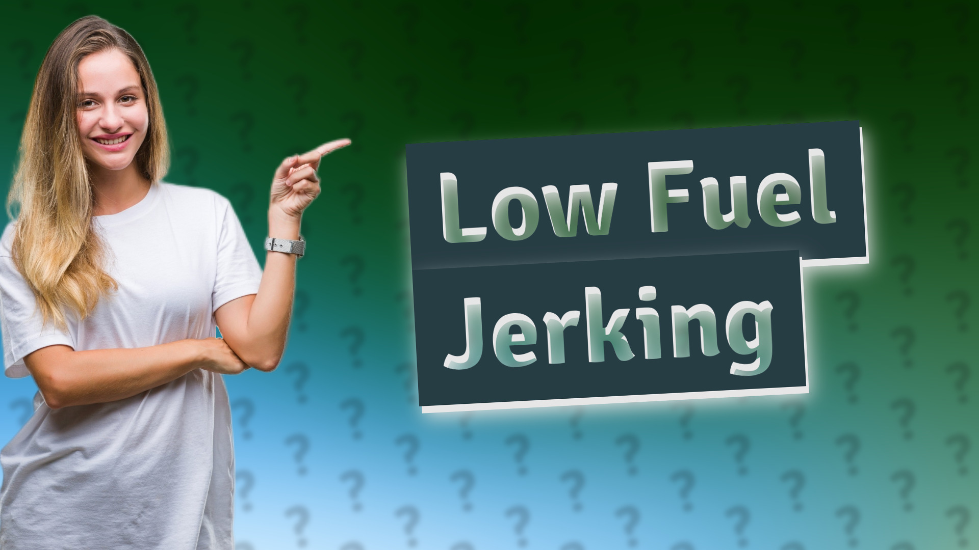 Low Fuel Jerking