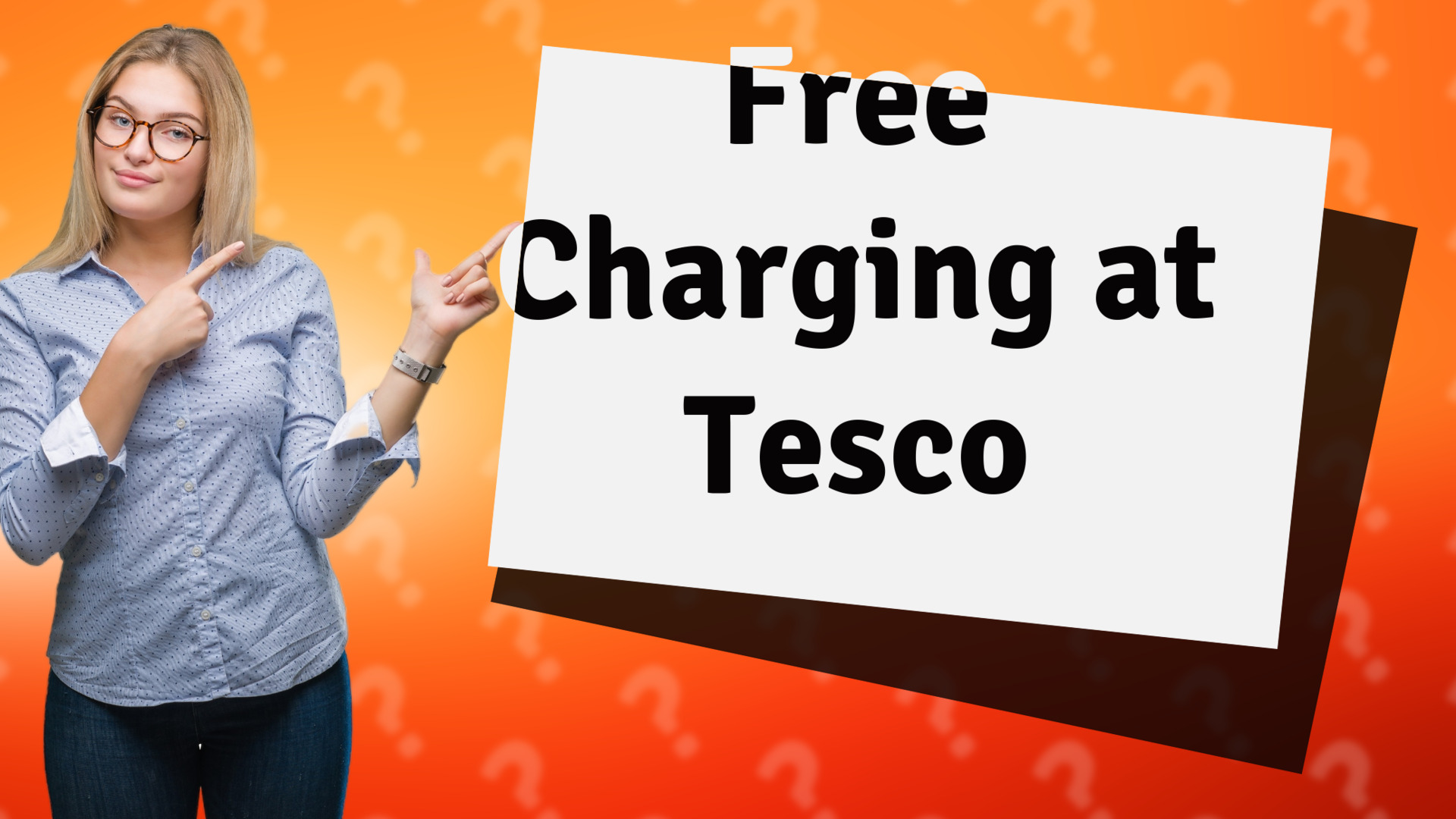 Free Charging at Tesco