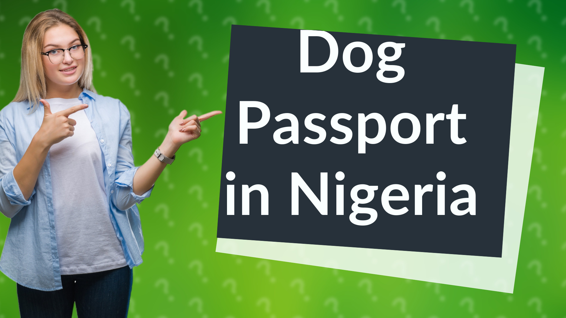 Dog Passport in Nigeria
