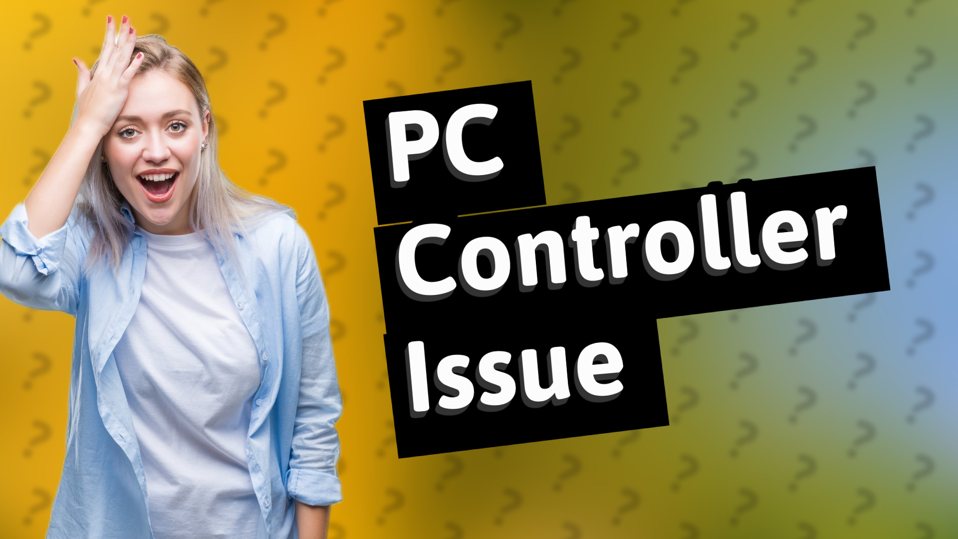 PC Controller Issue