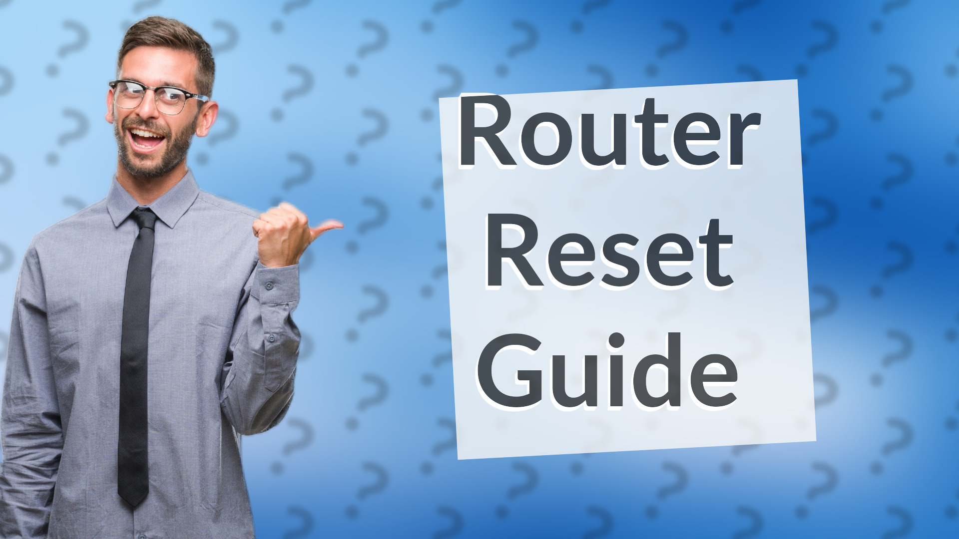 Router Reset Guide