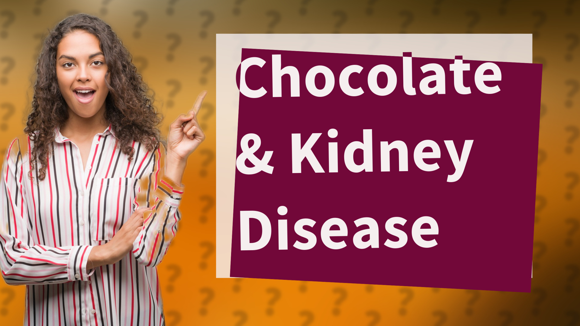 Chocolate & Kidney Disease