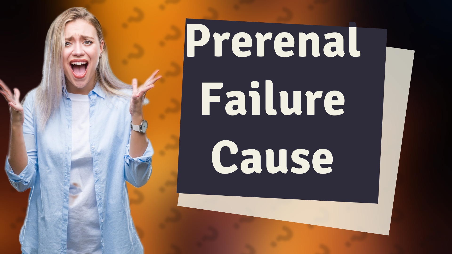 Prerenal Failure Cause