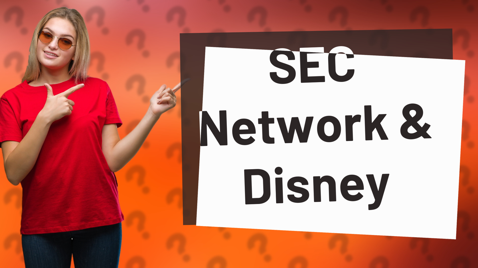 SEC Network & Disney