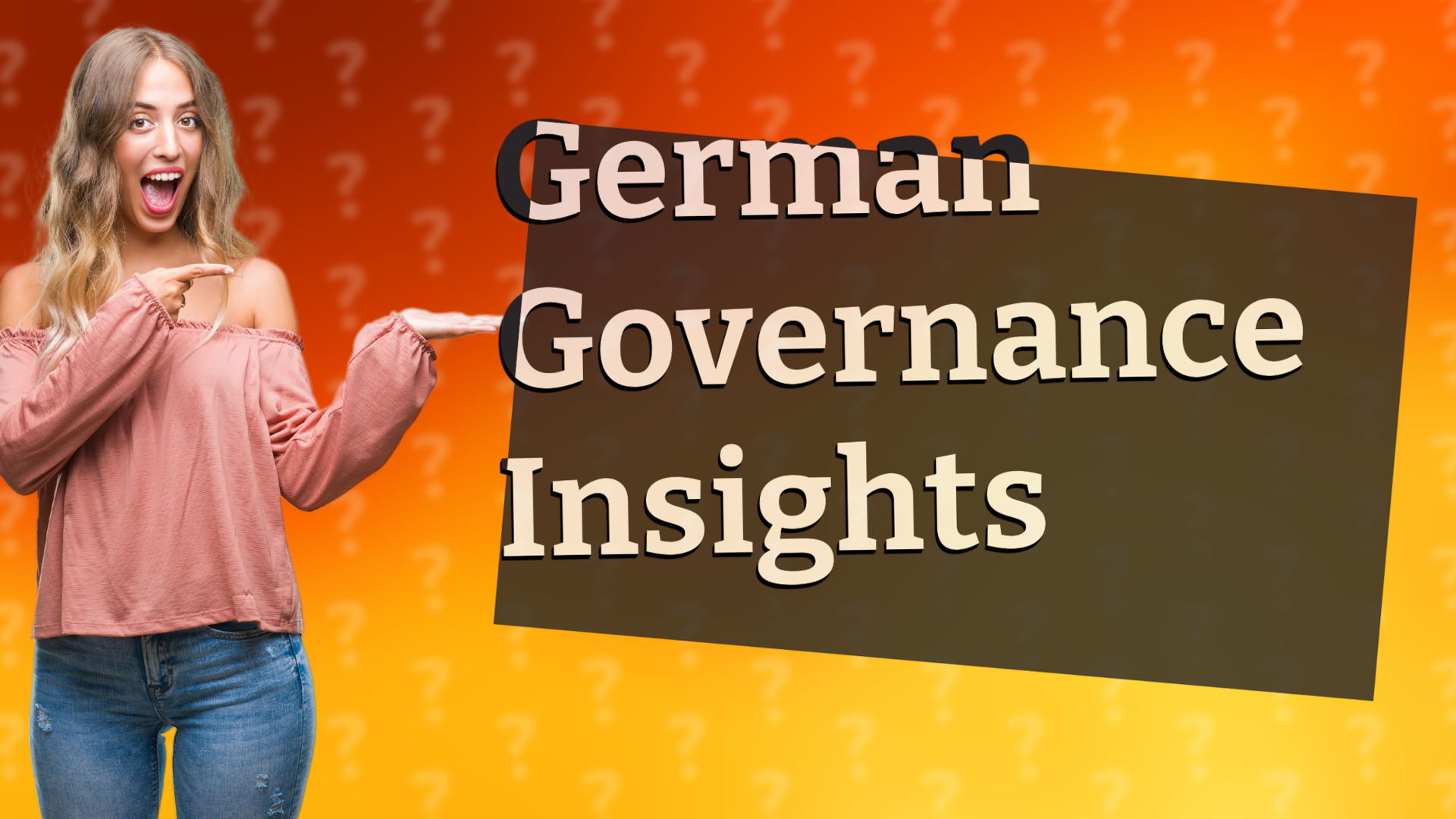 German Governance Insights