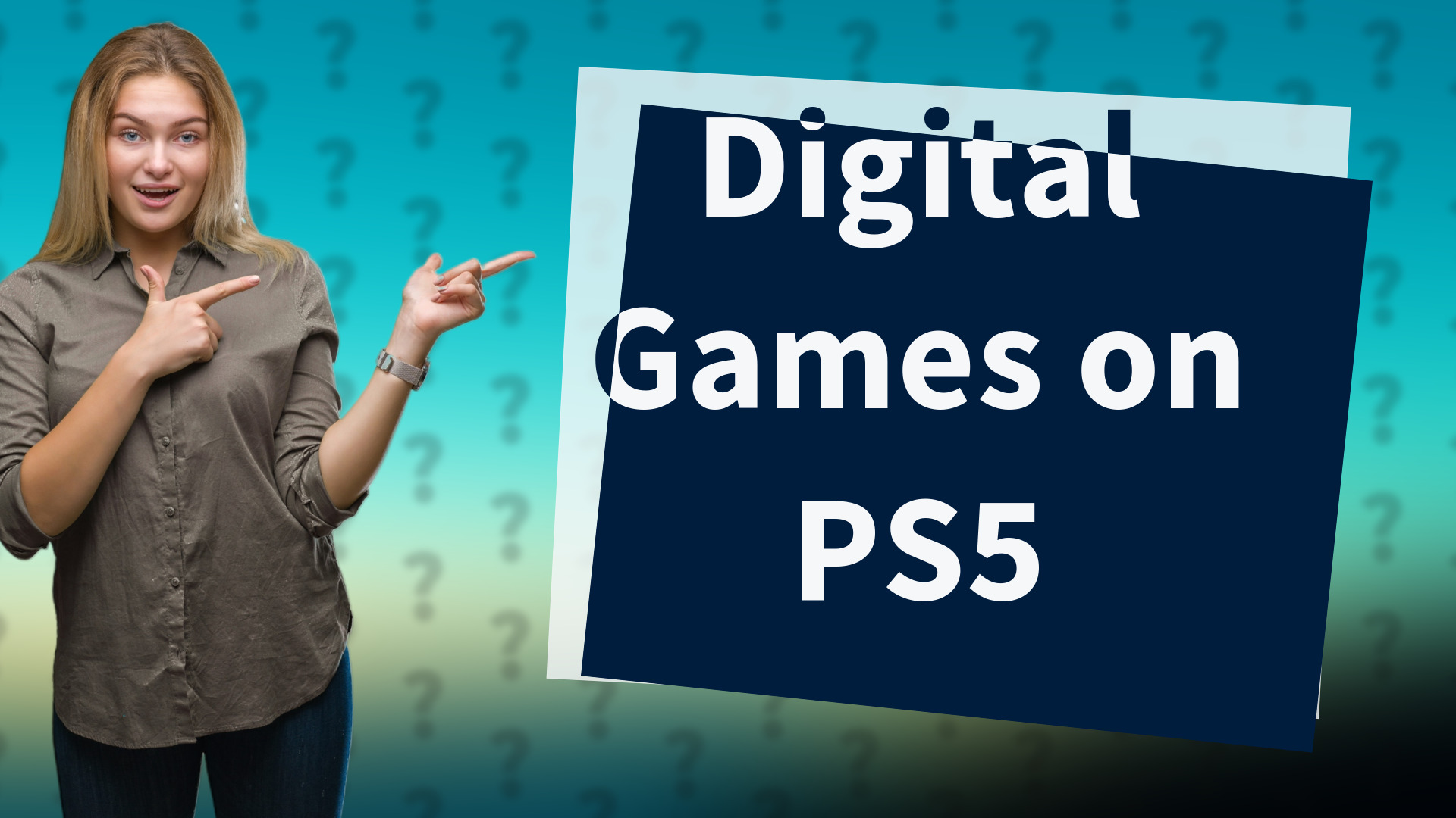 Digital Games on PS5