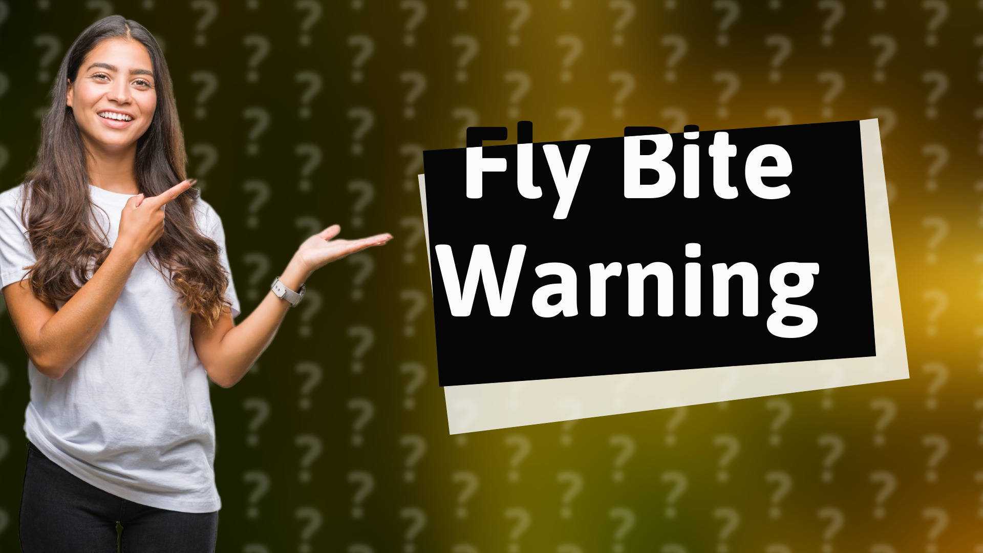 Fly Bite Warning