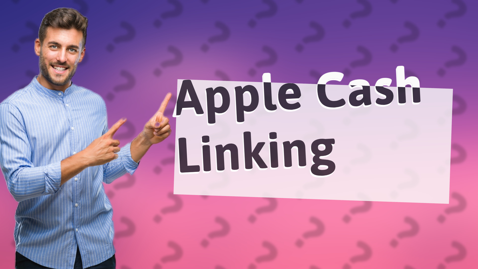 Apple Cash Linking