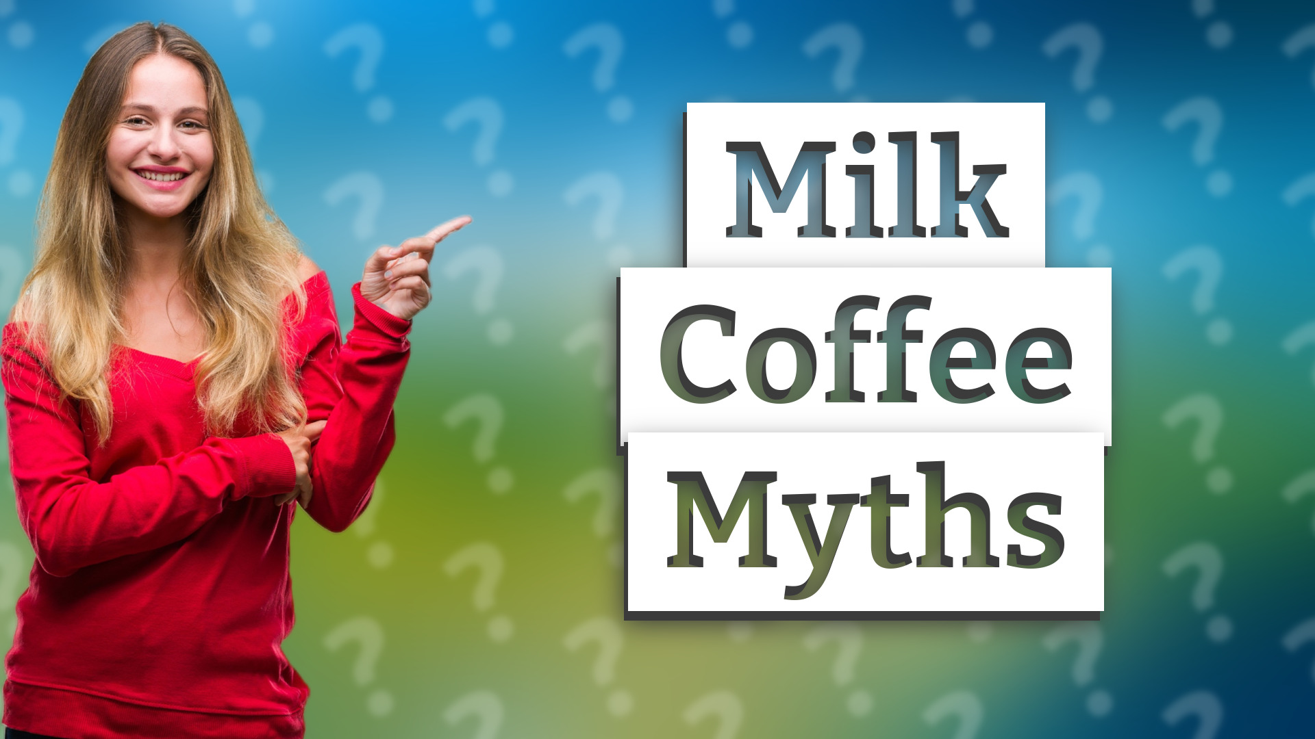 Milk Coffee Myths
