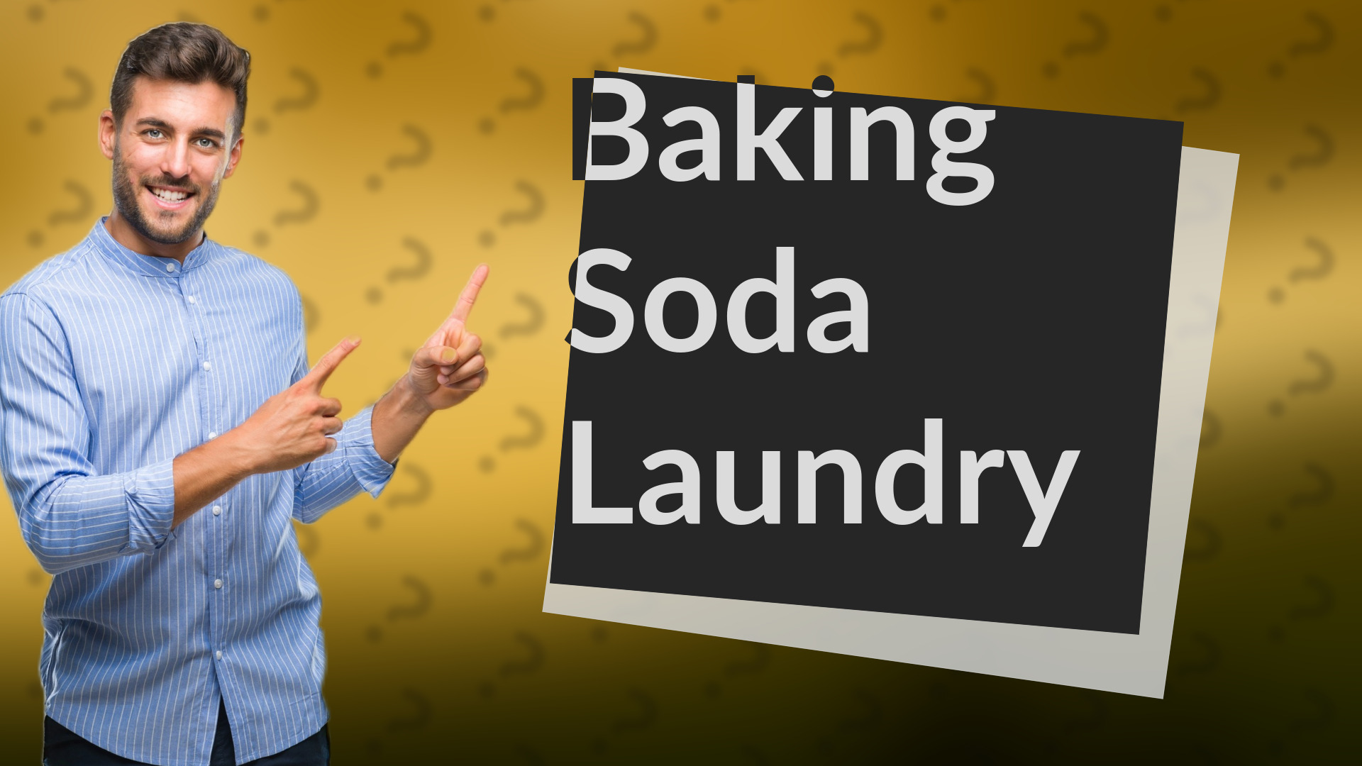 Baking Soda Laundry