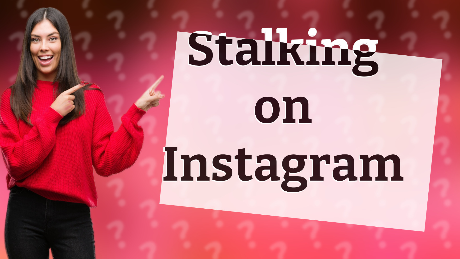 Stalking on Instagram