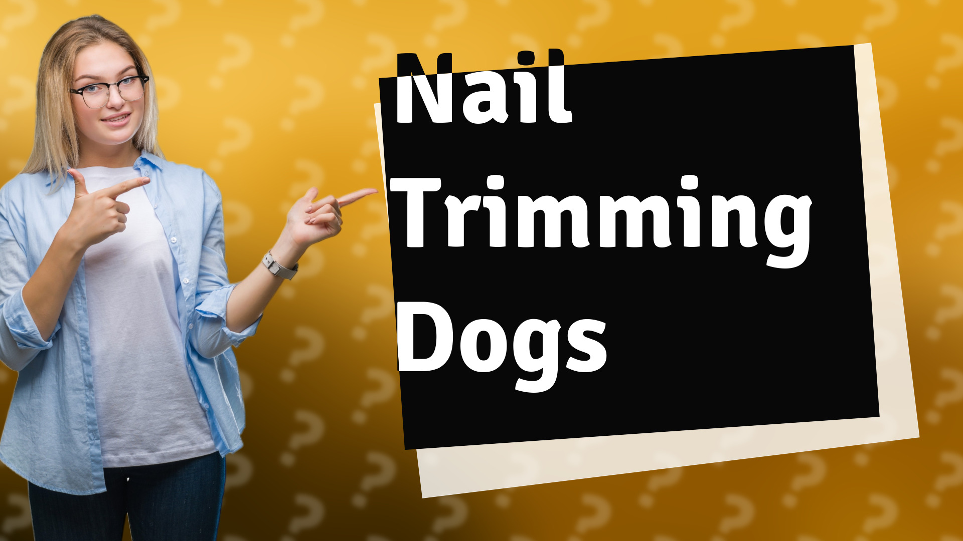 Nail Trimming Dogs