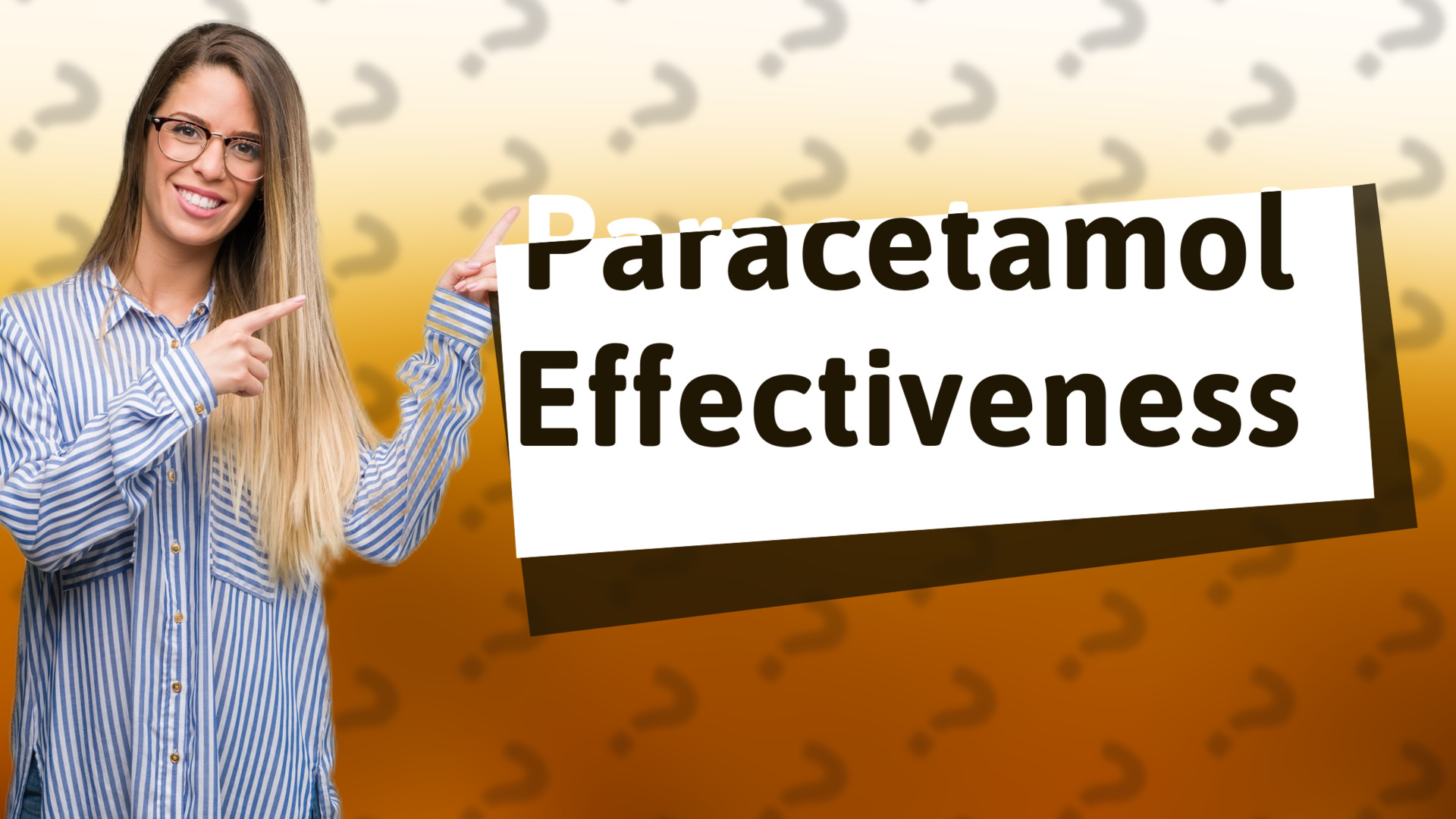 Paracetamol Effectiveness