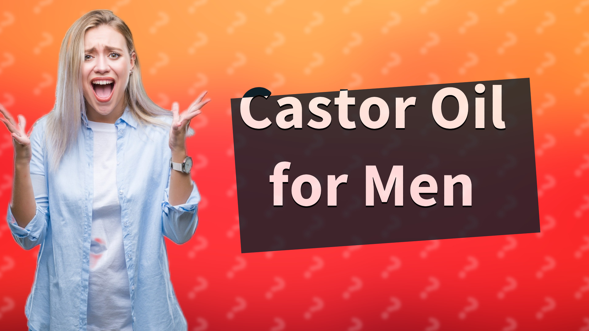 Castor Oil for Men