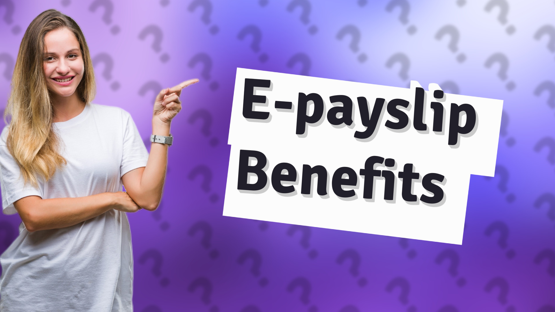 E-payslip Benefits