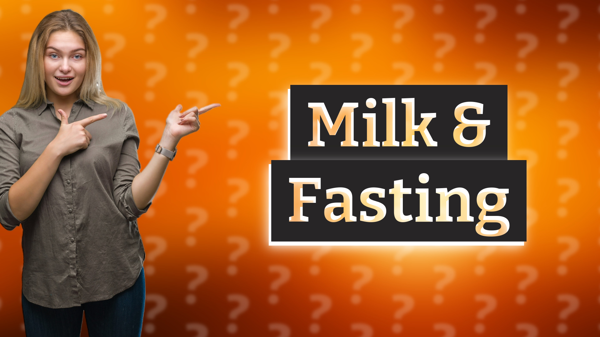 Milk & Fasting