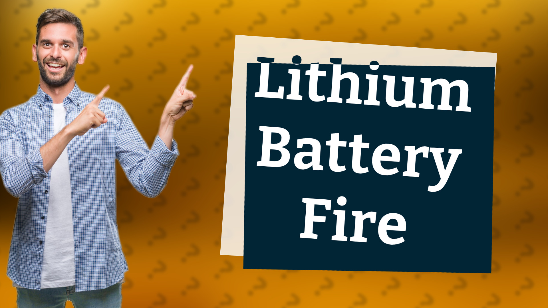 Lithium Battery Fire