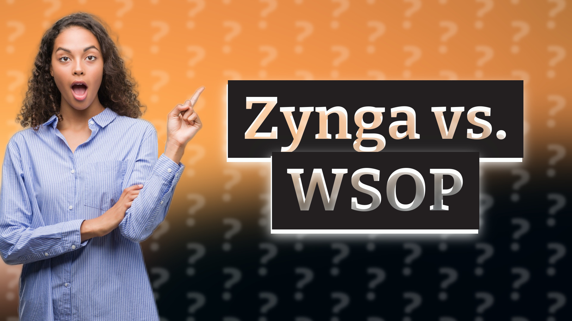 Zynga vs. WSOP