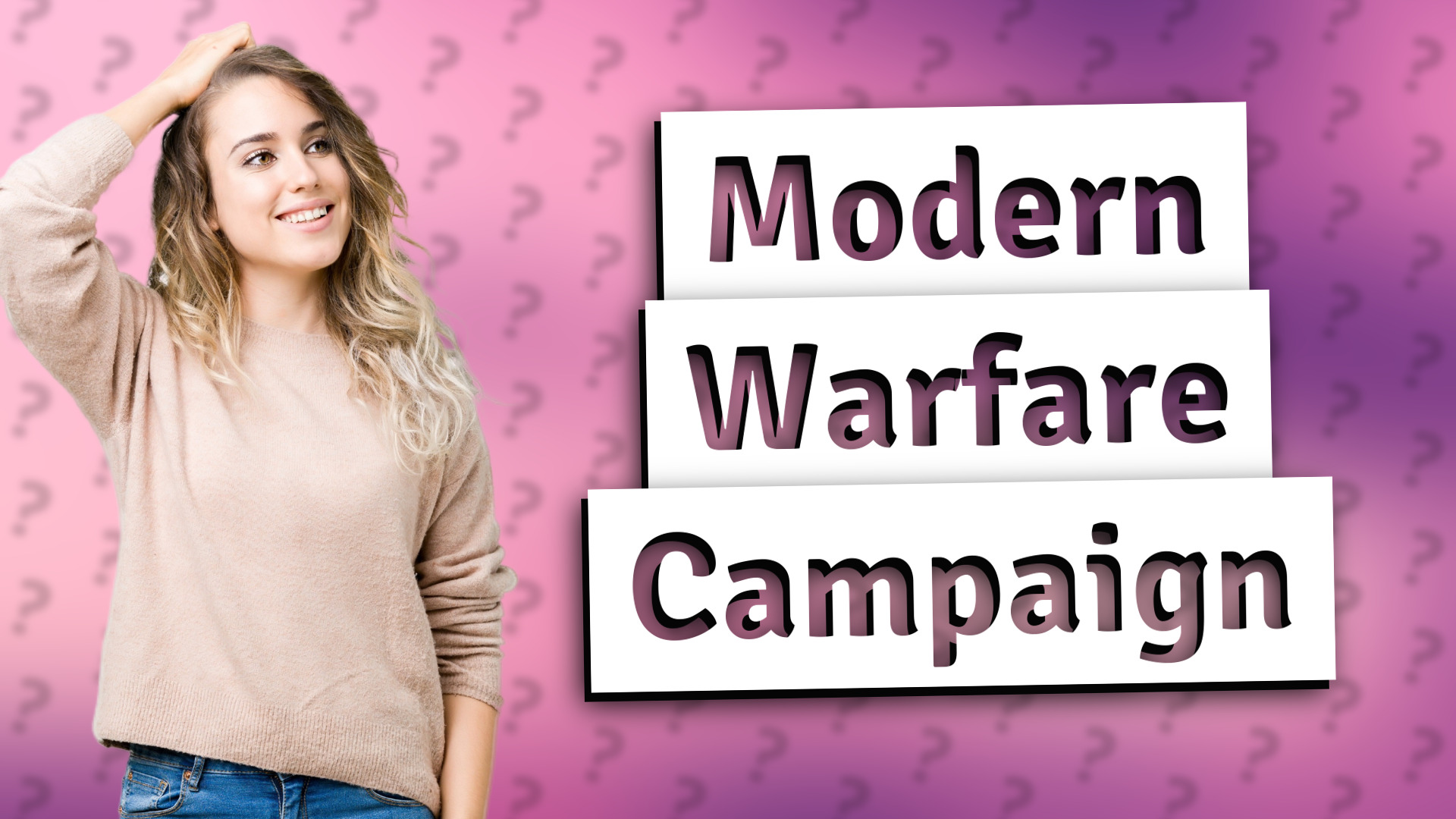 Modern Warfare Campaign
