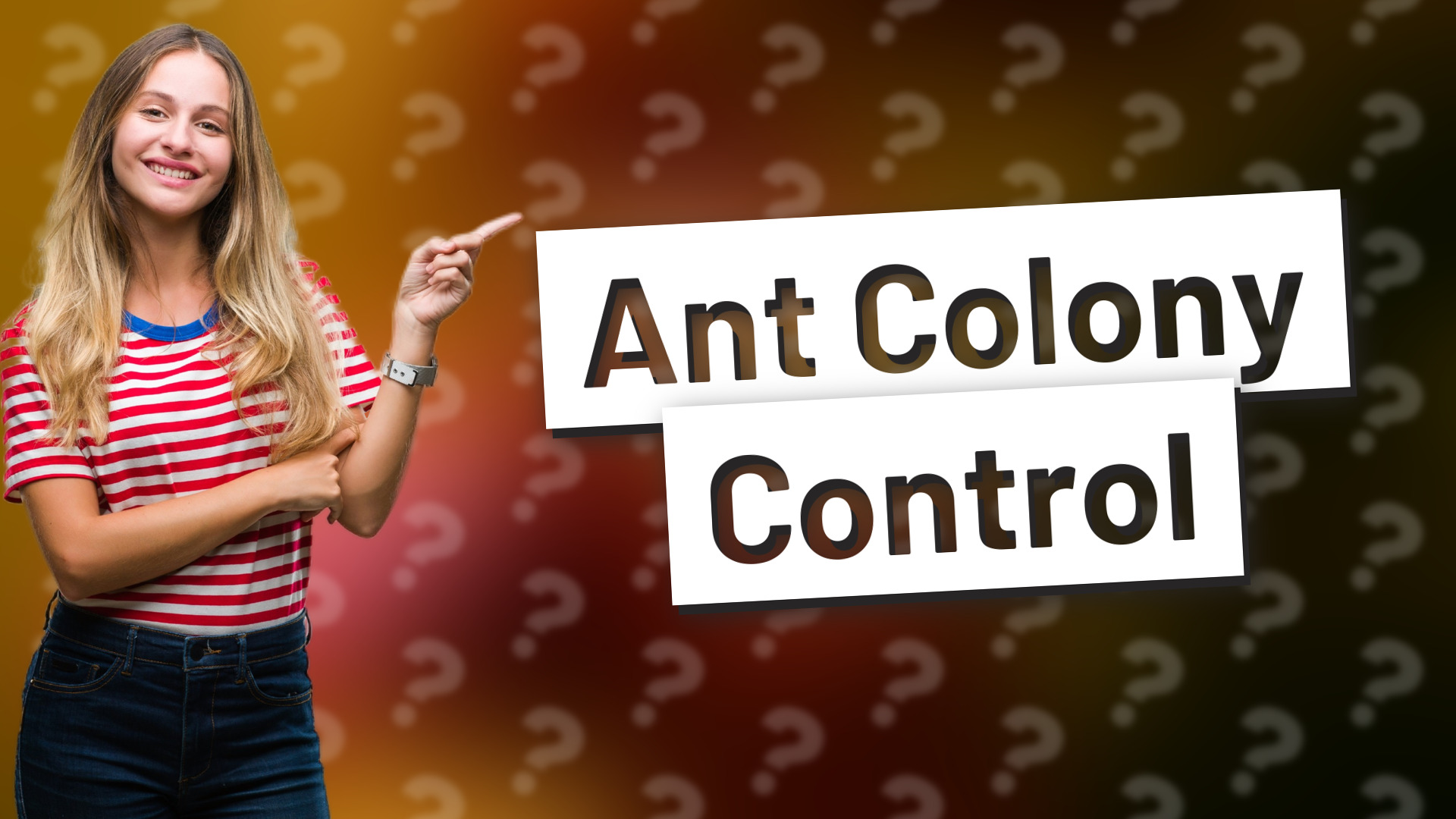 Ant Colony Control