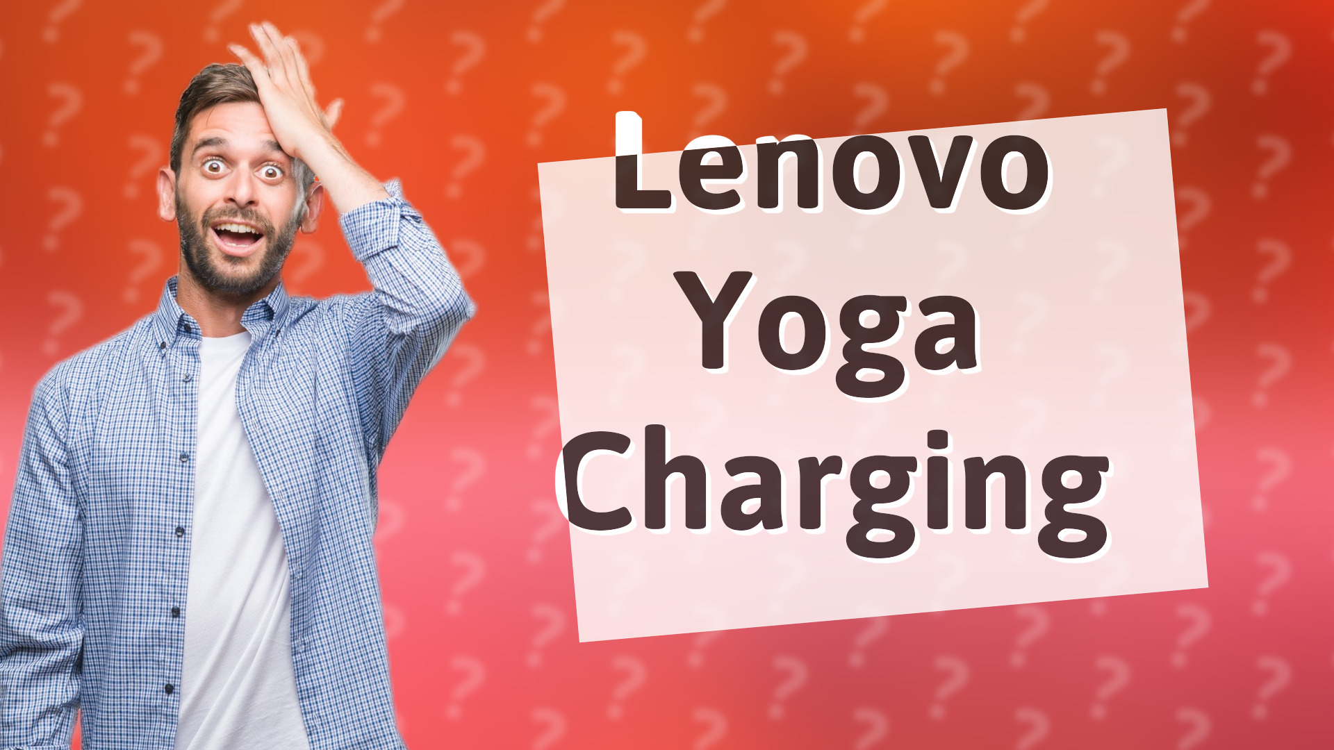 Lenovo Yoga Charging