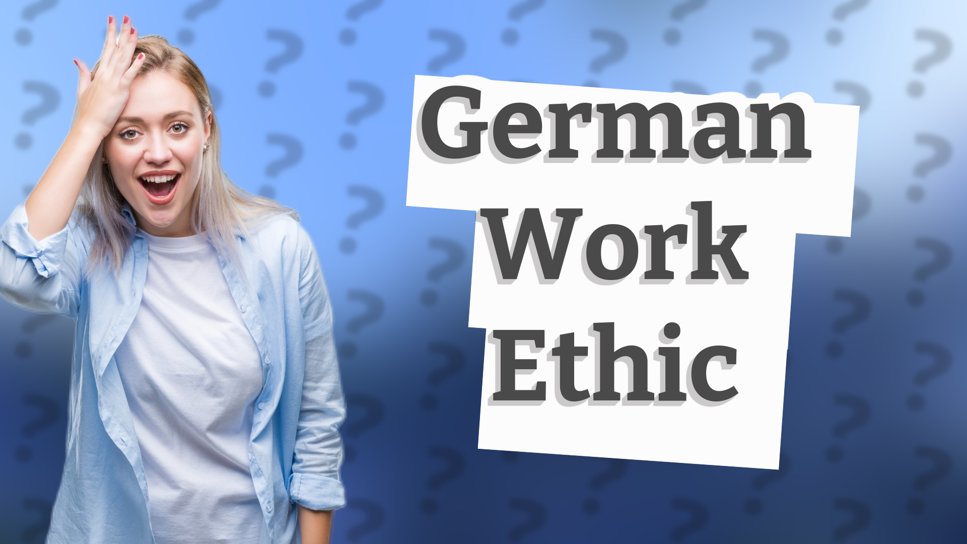German Work Ethic