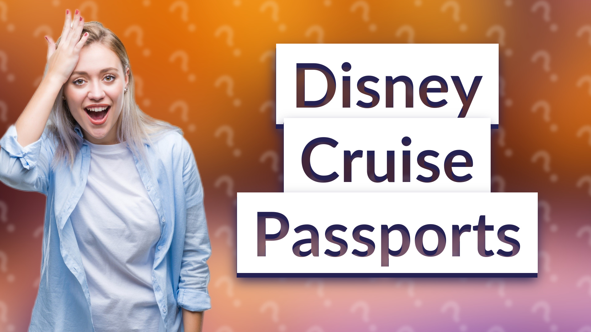 Disney Cruise Passports