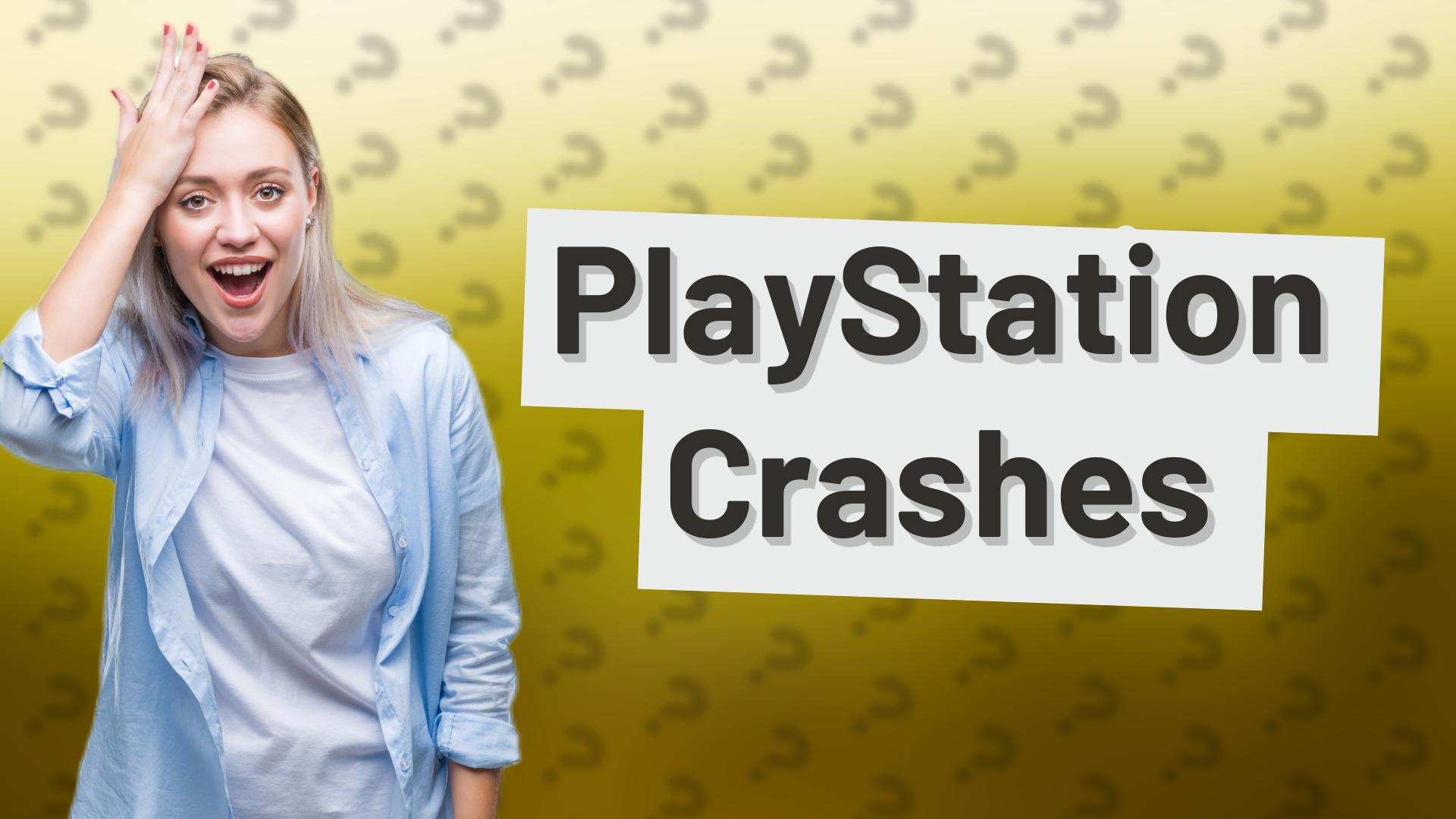 PlayStation Crashes