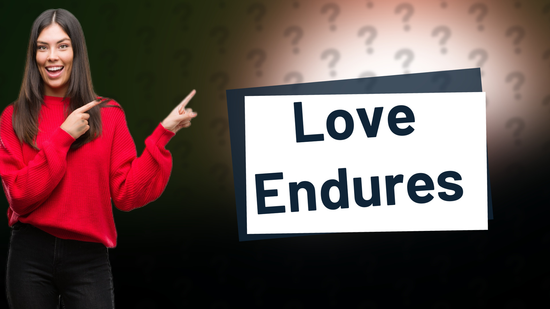 Love Endures