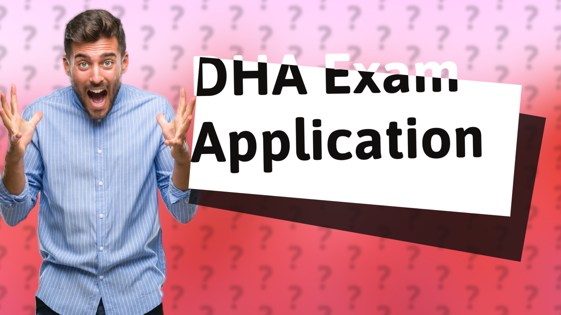 DHA Exam Application