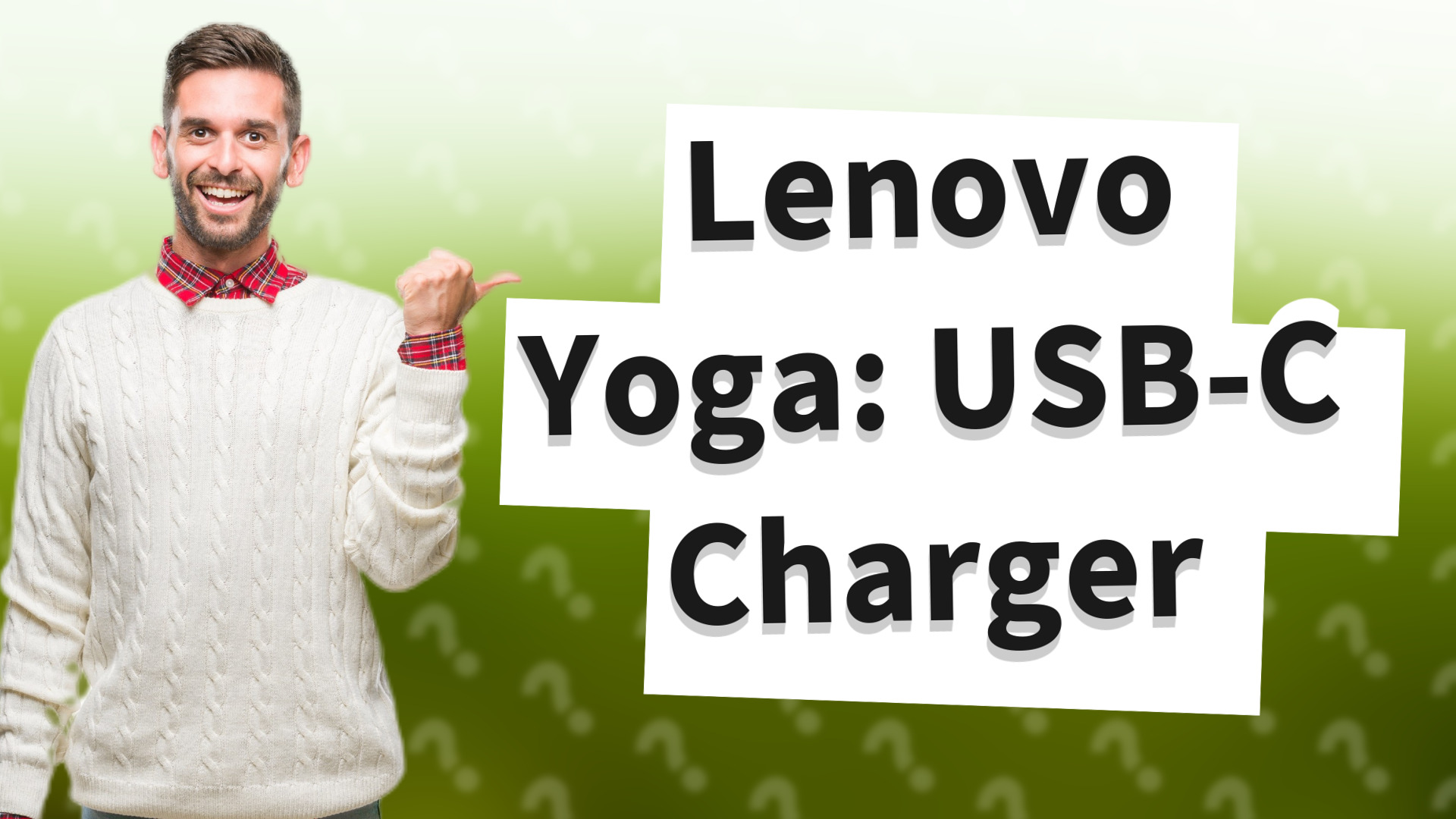 Lenovo Yoga: USB-C Charger