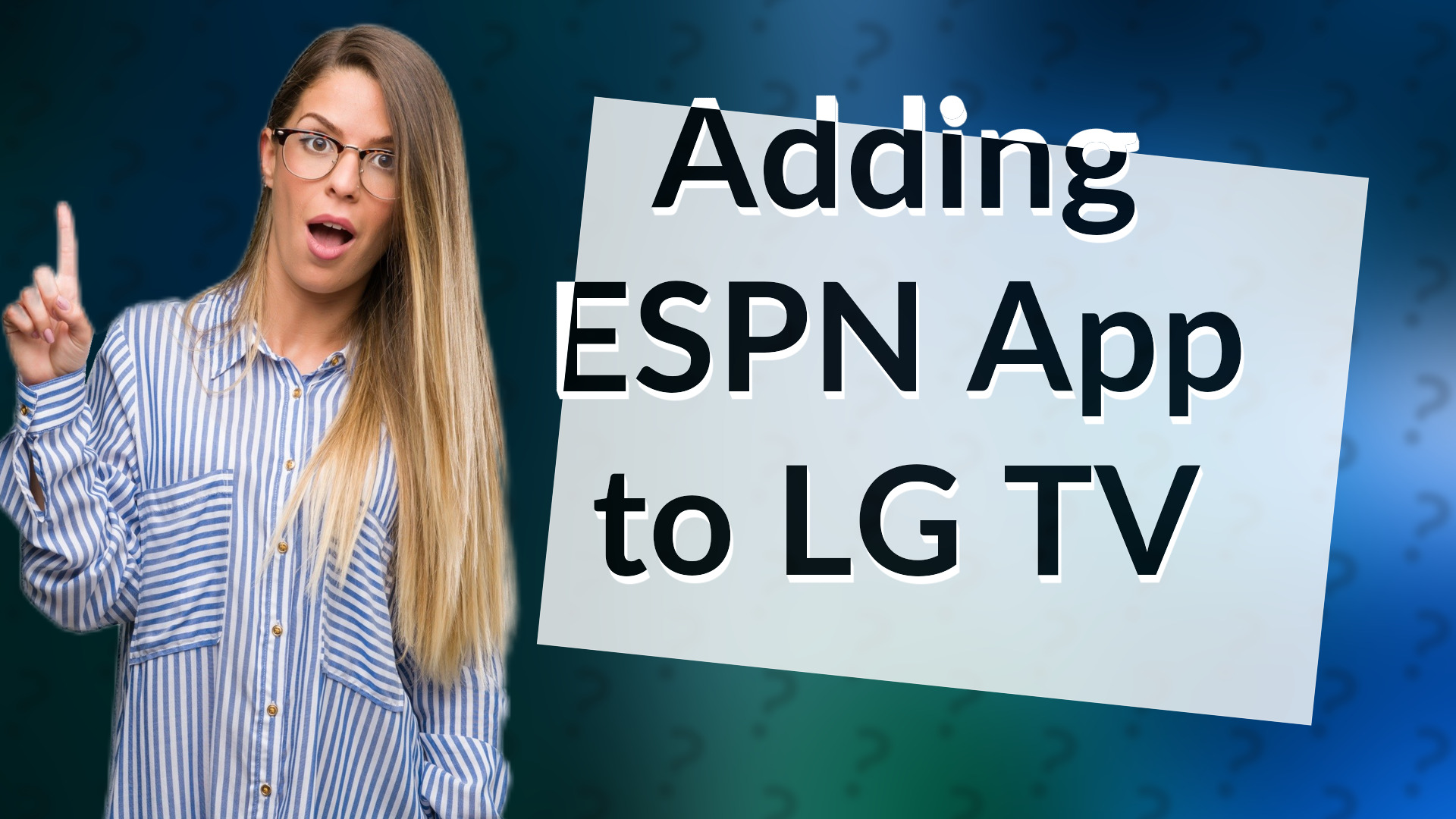 Adding ESPN App to LG TV