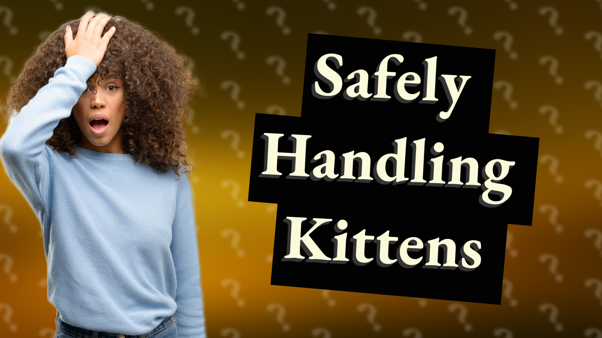 Safely Handling Kittens