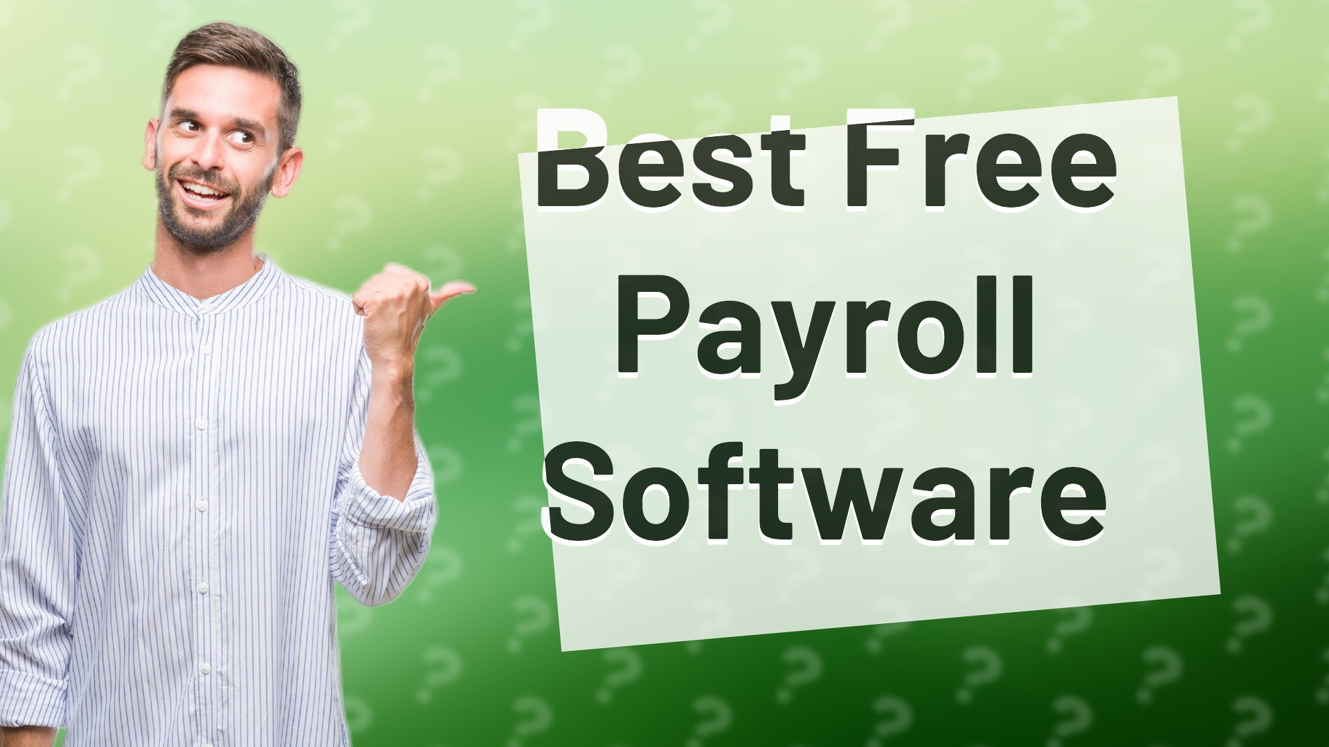 Best Free Payroll Software