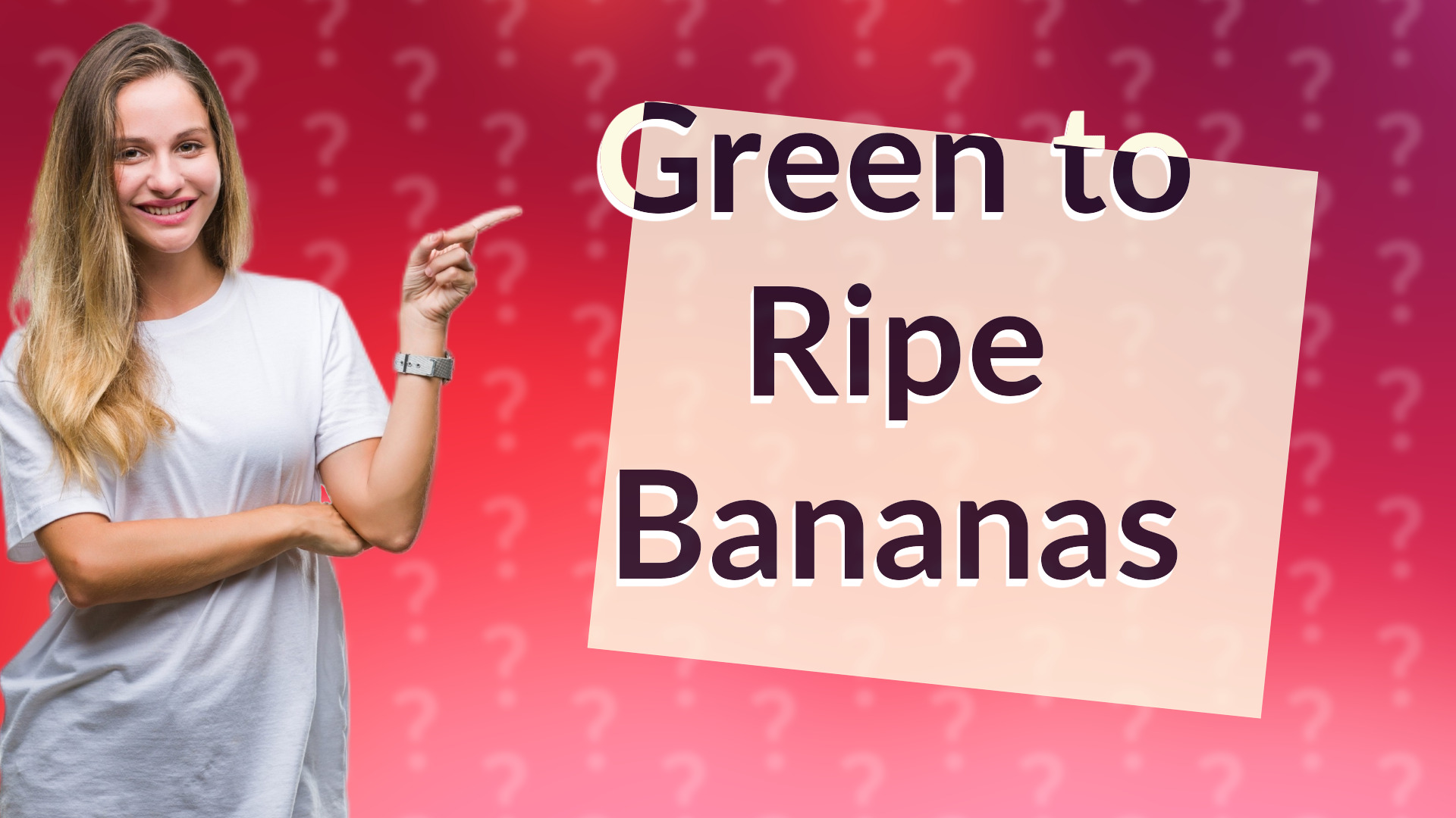 Green to Ripe Bananas