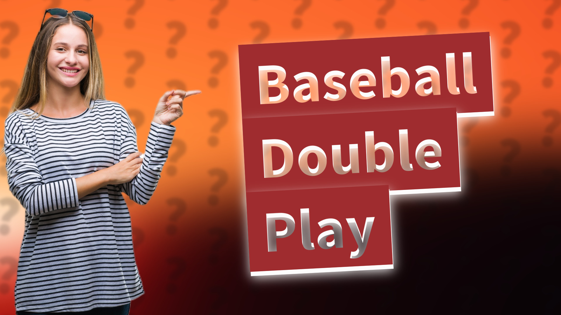 Baseball Double Play