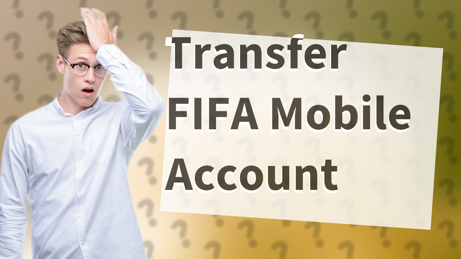 Transfer FIFA Mobile Account